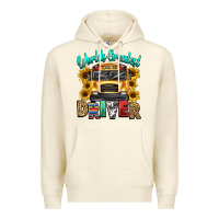 Sandshell worlds greatest school bus driver Premium Hoodie - texasbilliewilder