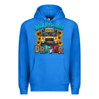 True Royal worlds greatest school bus driver Premium Hoodie - texasbilliewilder
