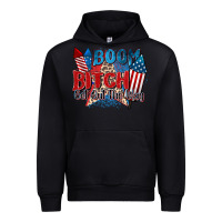 Foreset Green boom bitch get out the way Urban Hoodie - Zillion Design Studio