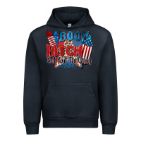 Navy boom bitch get out the way Urban Hoodie - Zillion Design Studio