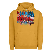 Pigment Peanut Butter boom bitch get out the way Urban Hoodie - Zillion Design Studio