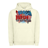 Pigment Pistachio boom bitch get out the way Urban Hoodie - Zillion Design Studio