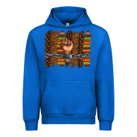 Cobalt black history brushstroke Urban Hoodie - texasbilliewilder