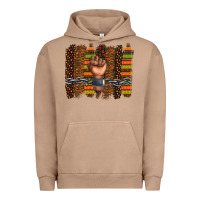 Pigment Burro black history brushstroke Urban Hoodie - texasbilliewilder