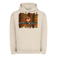 Black History Brushstroke Urban Hoodie | Teevron