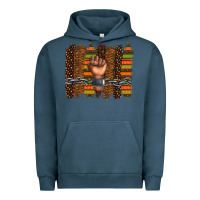 Pigment Midnight Navy black history brushstroke Urban Hoodie - texasbilliewilder