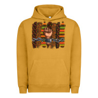 Pigment Peanut Butter black history brushstroke Urban Hoodie - texasbilliewilder