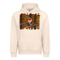 Sandshell black history brushstroke Urban Hoodie - texasbilliewilder