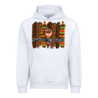 White black history brushstroke Urban Hoodie - texasbilliewilder