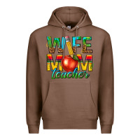 Chestnut wife mom teacher Premium Hoodie - texasbilliewilder