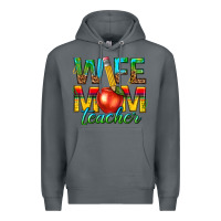 Rock wife mom teacher Premium Hoodie - texasbilliewilder