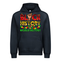 Navy black history is world history Urban Hoodie - texasbilliewilder