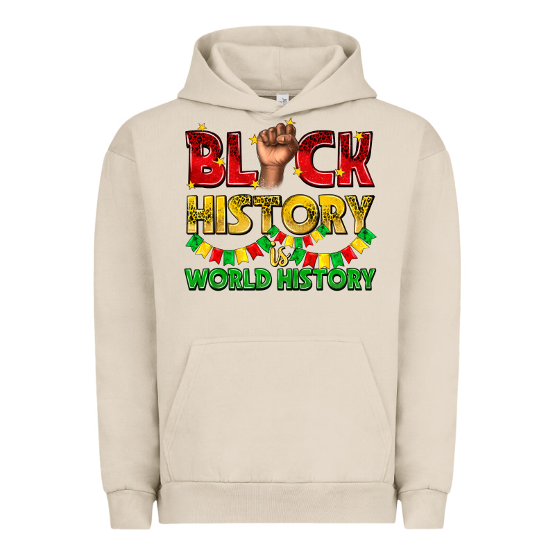 Black History Is World History Urban Hoodie by texasbilliewilder | Teevron