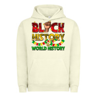 Pigment Pistachio black history is world history Urban Hoodie - texasbilliewilder