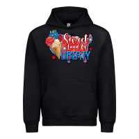 Black sweet land of liberty Urban Hoodie - Zillion Design Studio