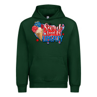 Forest Green sweet land of liberty Urban Hoodie - Zillion Design Studio