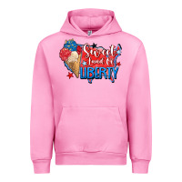 Fuchsia Pink sweet land of liberty Urban Hoodie - Zillion Design Studio
