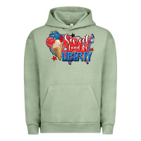 Pigment Oil Green sweet land of liberty Urban Hoodie - Zillion Design Studio