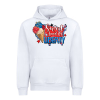 White sweet land of liberty Urban Hoodie - Zillion Design Studio