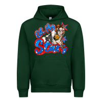 Forest Green oh my stars pig Urban Hoodie - Zillion Design Studio