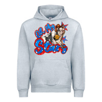 Heather Grey oh my stars pig Urban Hoodie - Zillion Design Studio