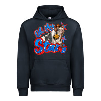 Navy oh my stars pig Urban Hoodie - Zillion Design Studio