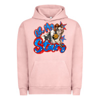 Pigment Salmon oh my stars pig Urban Hoodie - Zillion Design Studio