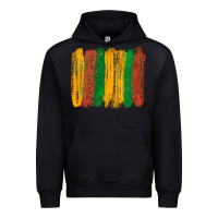 Black black history brushstroke Urban Hoodie - texasbilliewilder