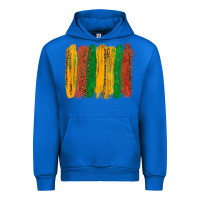 Cobalt black history brushstroke Urban Hoodie - texasbilliewilder