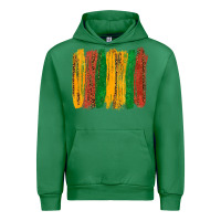 Emerald black history brushstroke Urban Hoodie - texasbilliewilder