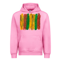 Fuchsia Pink black history brushstroke Urban Hoodie - texasbilliewilder