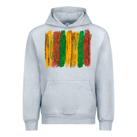 Heather Grey black history brushstroke Urban Hoodie - texasbilliewilder