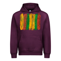 Mauve Wine black history brushstroke Urban Hoodie - texasbilliewilder