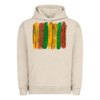 Pigment French Oak black history brushstroke Urban Hoodie - texasbilliewilder