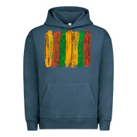 Pigment Midnight Navy black history brushstroke Urban Hoodie - texasbilliewilder