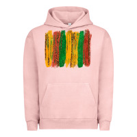 Pigment Salmon black history brushstroke Urban Hoodie - texasbilliewilder