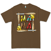 Cacao softball mama Premium Tee - CowhideDigitalArt