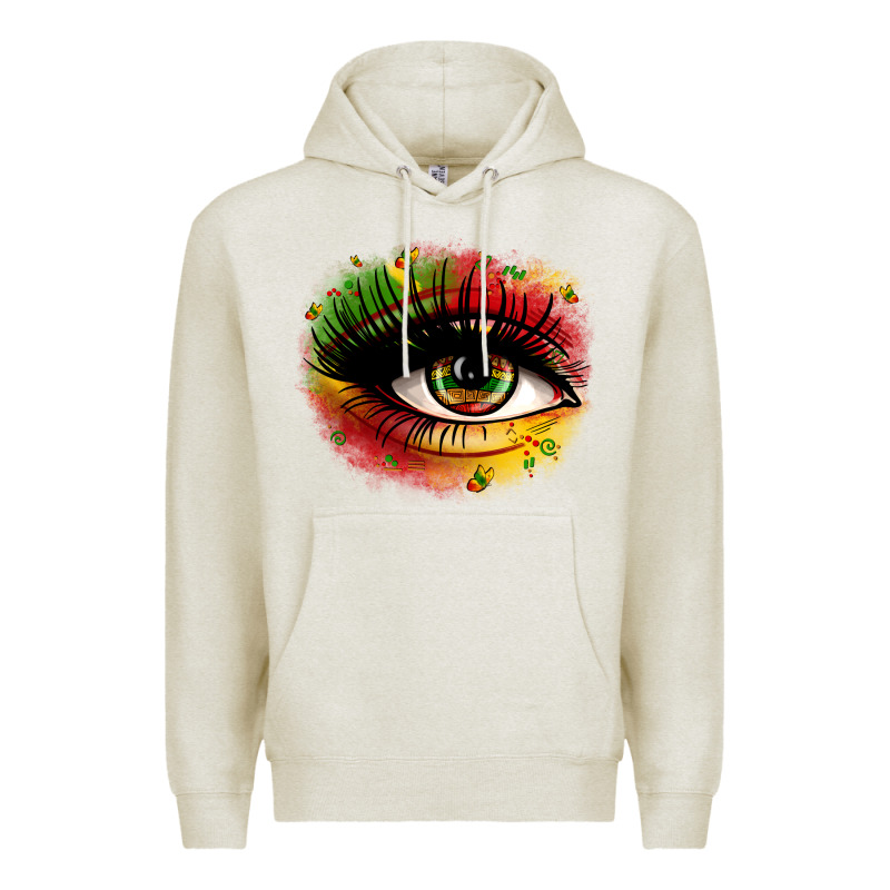 Juneteenth Eye Premium Hoodie by Zillion Design Studio | Teevron