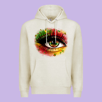 Juneteenth Eye Premium Hoodie Designed By Zillion Design Studio