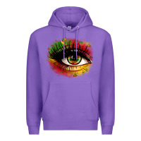 Purple juneteenth eye Premium Hoodie - Zillion Design Studio