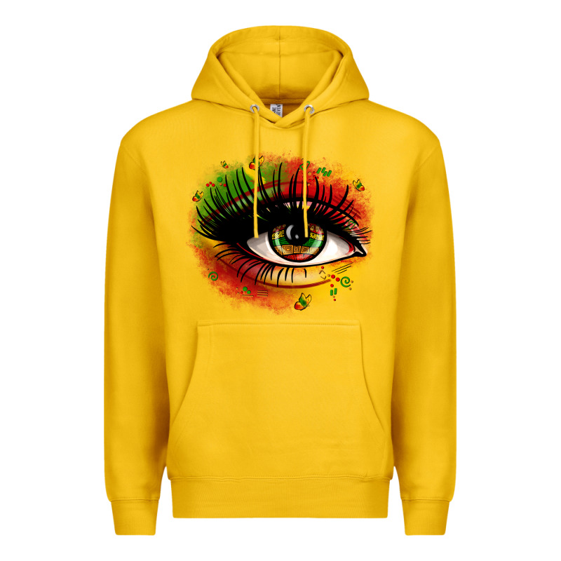 Juneteenth Eye Premium Hoodie by Zillion Design Studio | Teevron