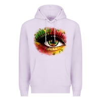 Lilac juneteenth eye Premium Hoodie - Zillion Design Studio