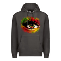 Smoke juneteenth eye Premium Hoodie - Zillion Design Studio