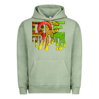 Pigment Oil Green black history juneteenth dope Urban Hoodie - texasbilliewilder