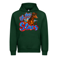 Forest Green oh my stars horse Urban Hoodie - Zillion Design Studio