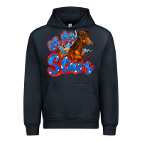 Navy oh my stars horse Urban Hoodie - Zillion Design Studio