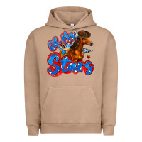 Pigment Burro oh my stars horse Urban Hoodie - Zillion Design Studio