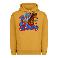 Pigment Peanut Butter oh my stars horse Urban Hoodie - Zillion Design Studio