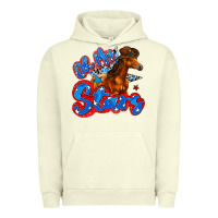 Pigment Pistachio oh my stars horse Urban Hoodie - Zillion Design Studio
