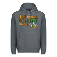 Rock yall gonna learn today Premium Hoodie - texasbilliewilder